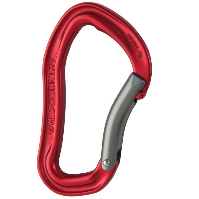 Wild Country Electron Bent Gate karabiner klettern gebogene schnalle
