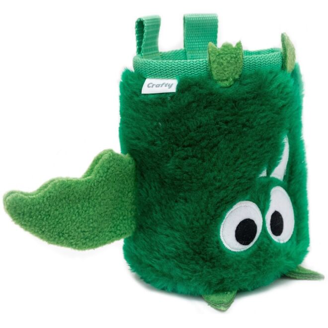 Crafty Climbing Green Bat magnesitbeutel
