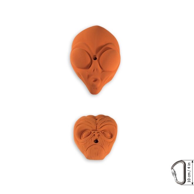 HRT Alien Head set 2 klettergriffe