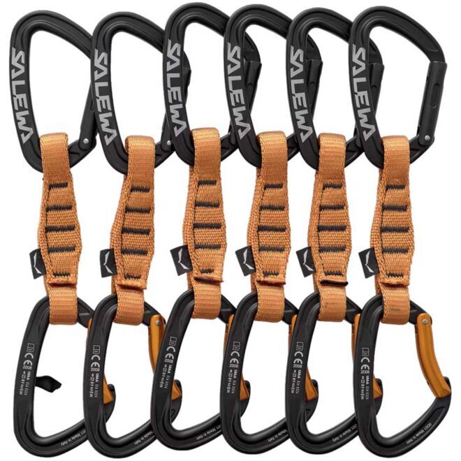 SALEWA Ortles Straight/Bent 110 QD 6-Pack Klettersteigsets