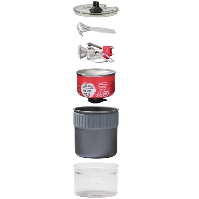 MSR PocketRocket Deluxe Stove Kit Kocher mit Topf