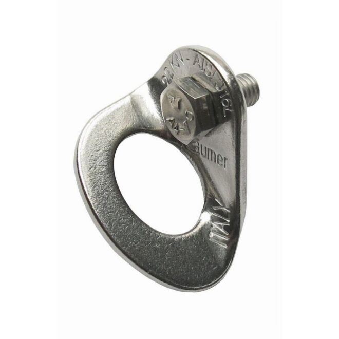 Raumer Placchetta inox Minox Ø 8 mm con vite esagonale da M8x16mm