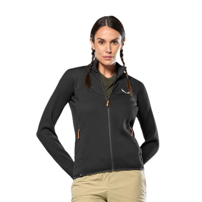 SALEWA Puez Waffle Hybrid Polarlite technische Fleecejacke für Damen
