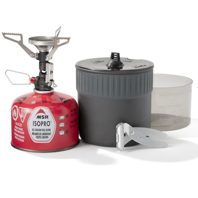 MSR PocketRocket Deluxe Stove Kit Kocher mit Topf