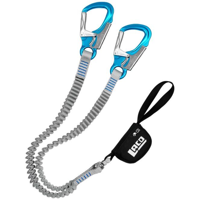 Oliunìd Deal Kit LACD Set Via Ferrata Pro Evo S 3.0 Set Ferrata + Helm und Gurtzeug Kit Via Ferrata
