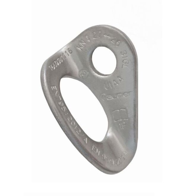 Raumer Placchetta inox Rock Ø12 Plakette Version Marina