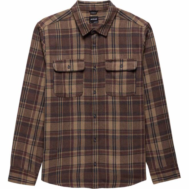 Prana Westbrook Flannel Shirt Men Herrenhemd