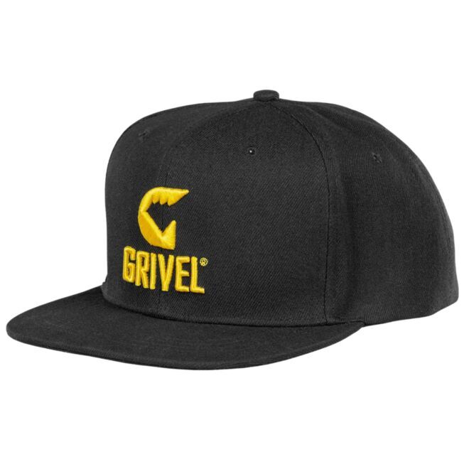 Grivel Snapback Cap Logo Black cap