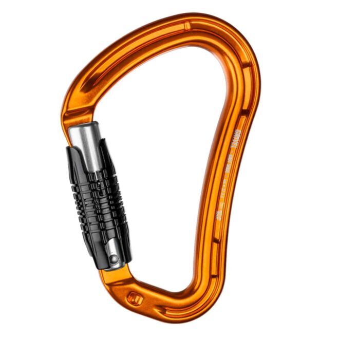 Grivel Wide K18T karabiner mit twist-gateverschluss