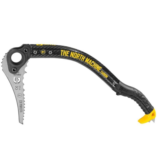 Grivel The North Machine Carbon mit Katana Ice Eispickel Hammer Alpinismus Technik