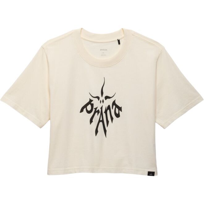 Prana Heritage Graphic Crop Tee Damen T-Shirt