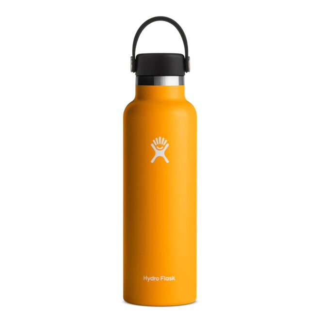 Hydro Flask 21 OZ (621 ml) Standard Mouth Flex isolierte Flasche