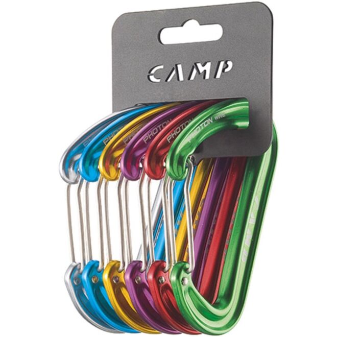 CAMP Rack Pack Photon Wire set 6 kletterkarabiner