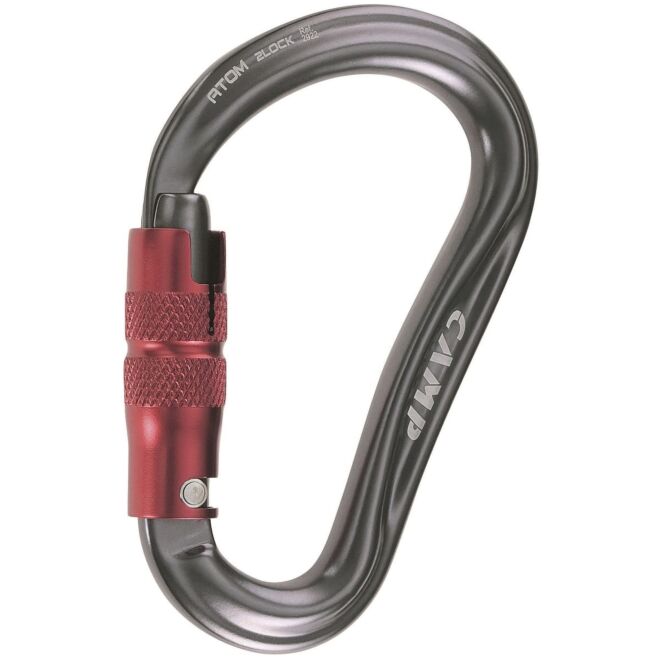 CAMP Atom 2Lock karabiner doppelt beweglich klettern