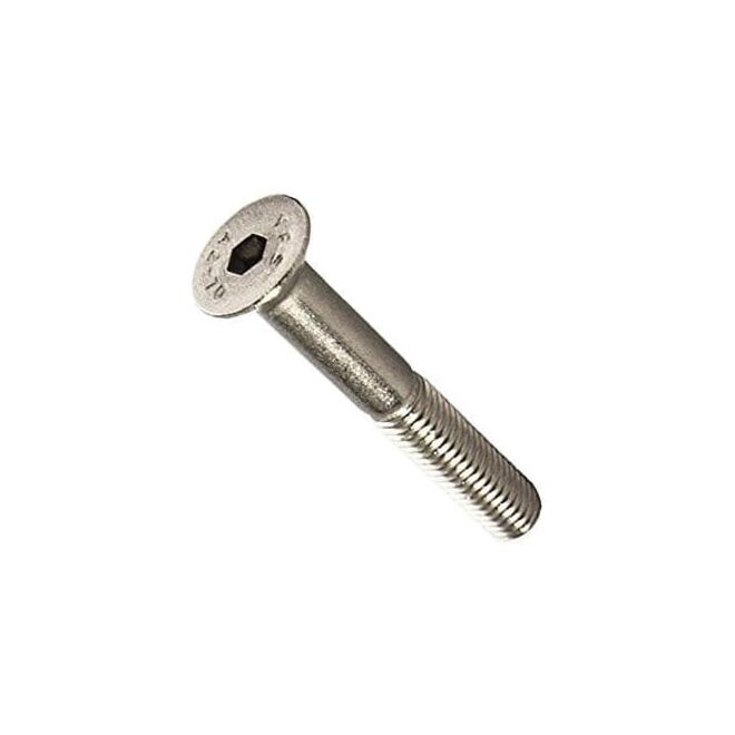 Vite bullone 10 x 70 mm Kopf mit Sechskant für Klettergriffe