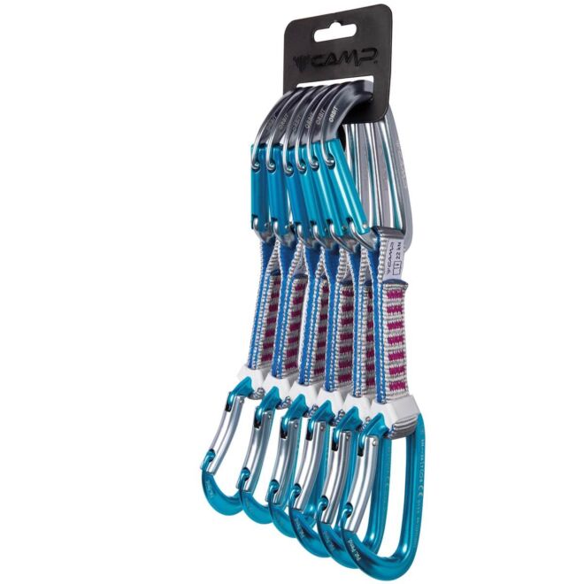 CAMP Set 6 Orbit Express KS pack 6 expressschlingen klettern