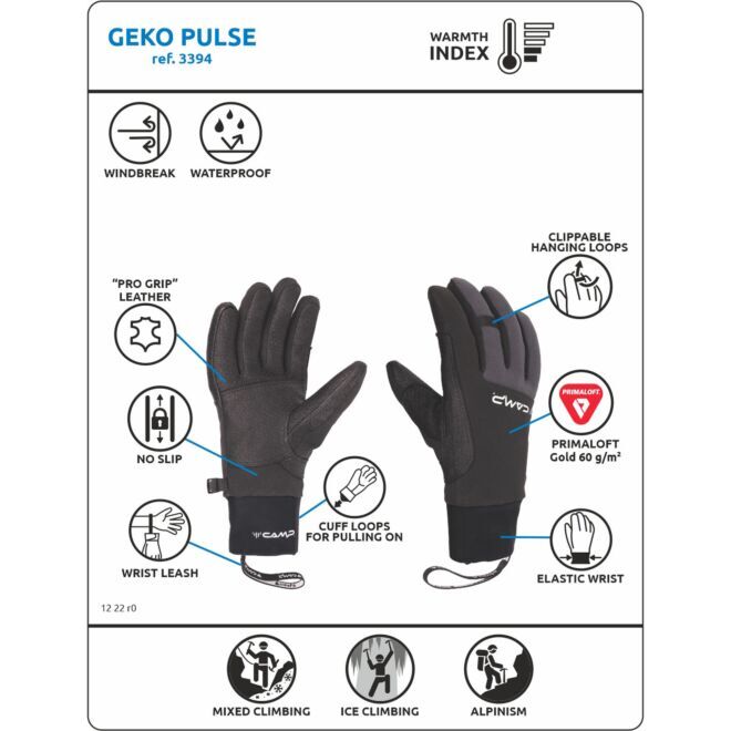 CAMP Geko Pulse Handschuhe Alpinismus