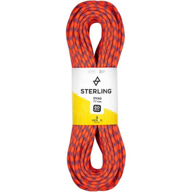 Sterling Dyad 7.7 mm XEROS halbe Seil Klettern
