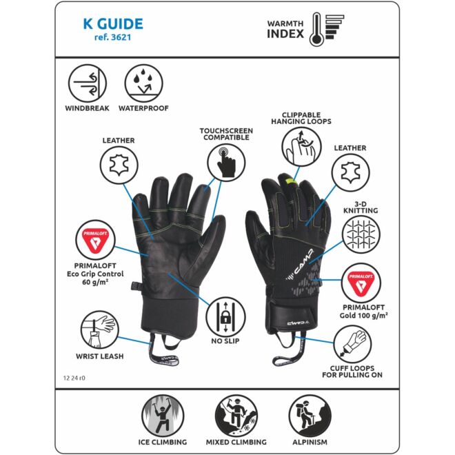CAMP K Guide Handschuhe Alpinismus
