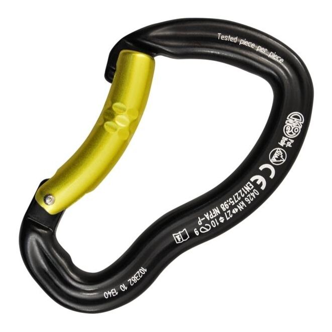 Kong Ergo Bent Gate Kletterkarabiner