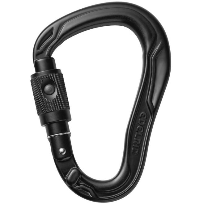 Edelrid HMS Bullet PermaLock karabiner mit Schraubverschluss klettern