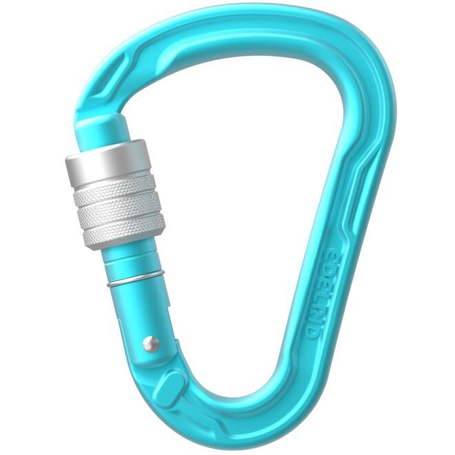 Edelrid HMS Strike Screw II karabiner mit Schraubverschluss klettern