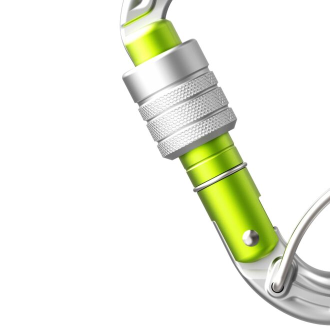 Edelrid HMS Strike Screw FG II Kletterkarabiner
