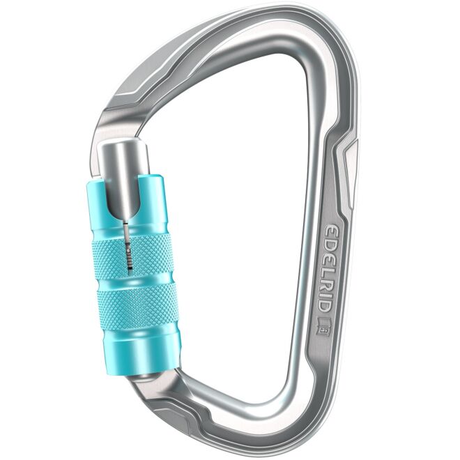 Edelrid Pure Triple III dreifach beweglicher Karabiner zum Klettern