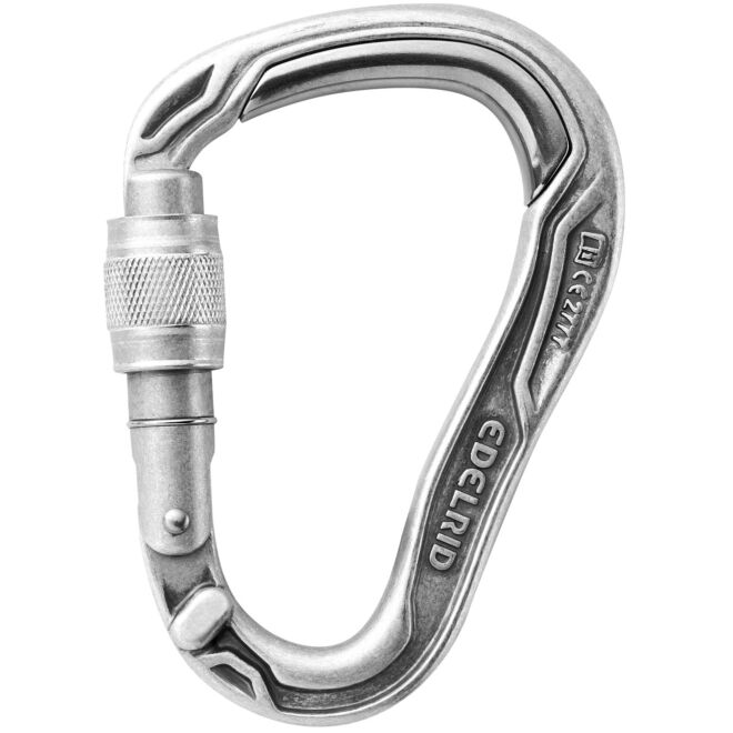 Edelrid HMS Bulletproof Screw karabiner mit Schraubverschluss klettern