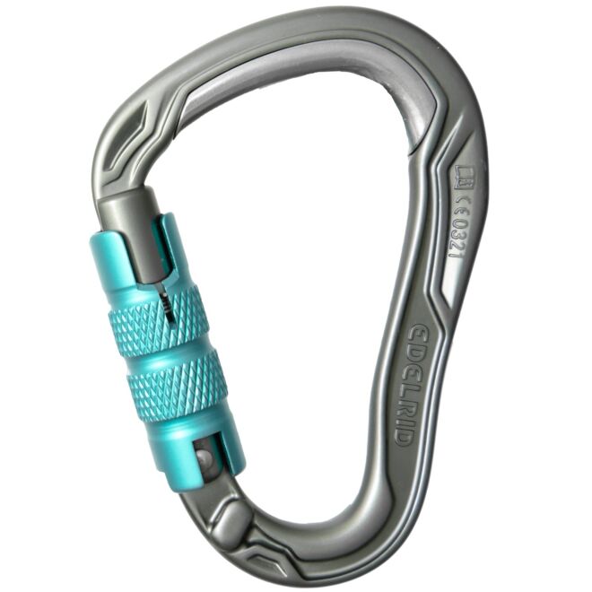 Edelrid HMS Bulletproof Triple II dreifach beweglicher Karabiner zum Klettern