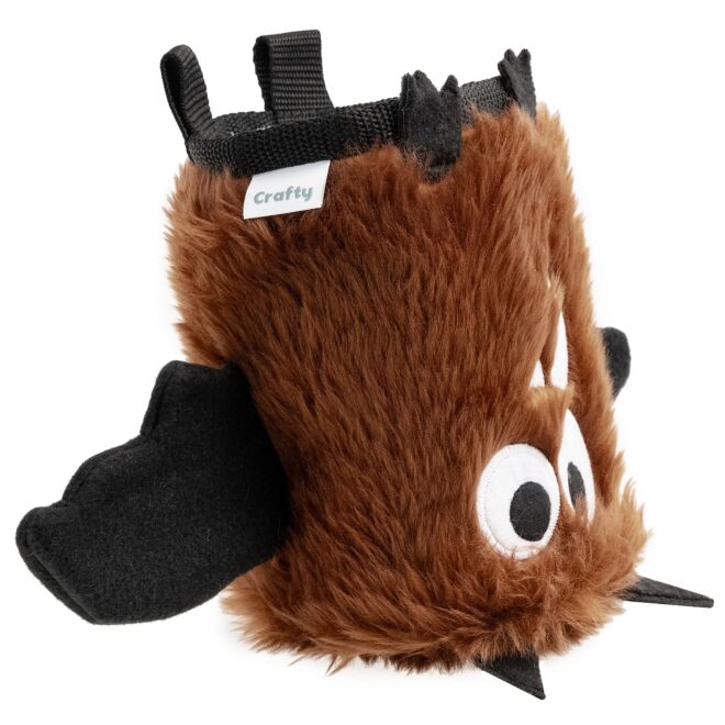 Crafty Climbing Brown Bat magnesitbeutel