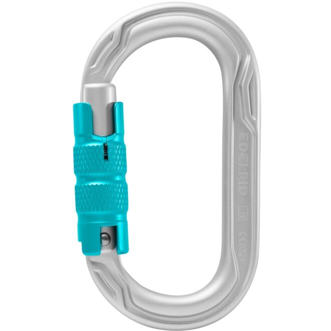 Edelrid Oval Power 2500 Triple II dreifach beweglicher Karabiner zum Klettern