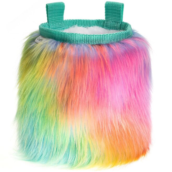 Crafty Climbing Rainbow Furry magnesitbeutel