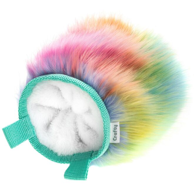 Crafty Climbing Rainbow Furry magnesitbeutel