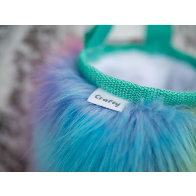 Crafty Climbing Rainbow Furry magnesitbeutel