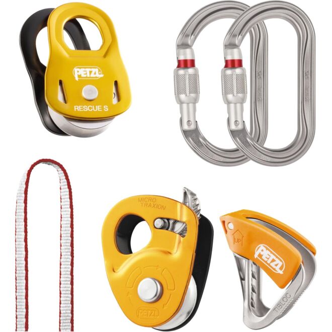 Petzl Crevasse Rescue Kit crevasse bergungsset