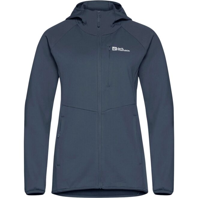Jack Wolfskin Kolbenberg Hooded Fz W Damenfleece