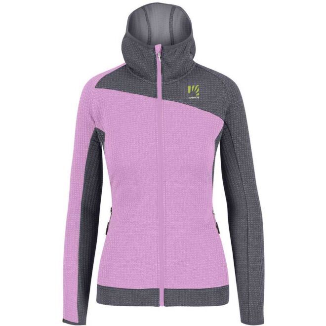 Karpos Averau W Full-Zip Hoodie fleece technisches Material Damen