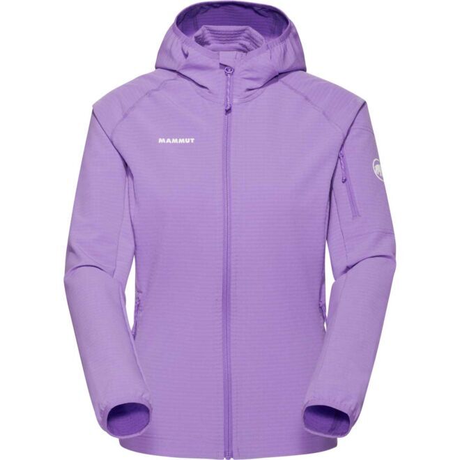 Mammut Madris Light ML Hooded Jacket  Technisches Polarfleece für Damen