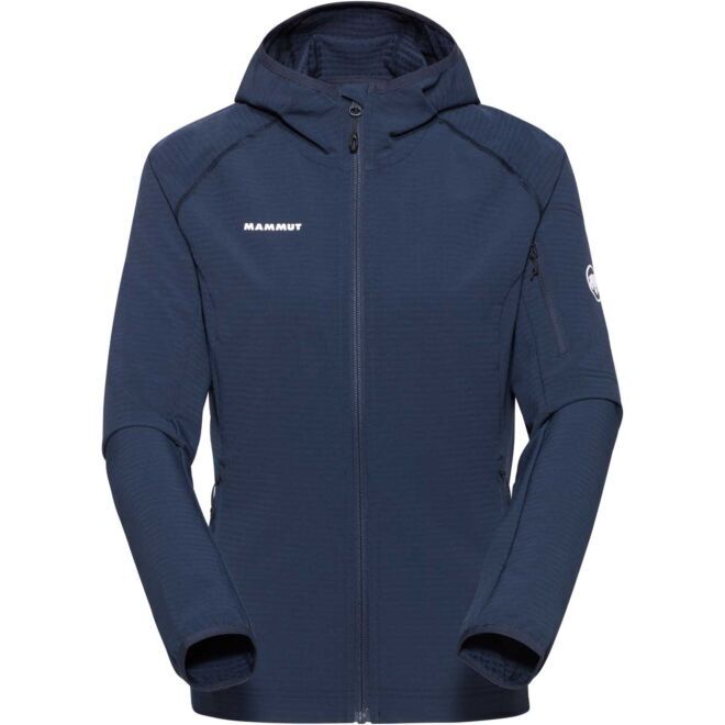Mammut Madris Light ML Hooded Jacket  Technisches Polarfleece für Damen