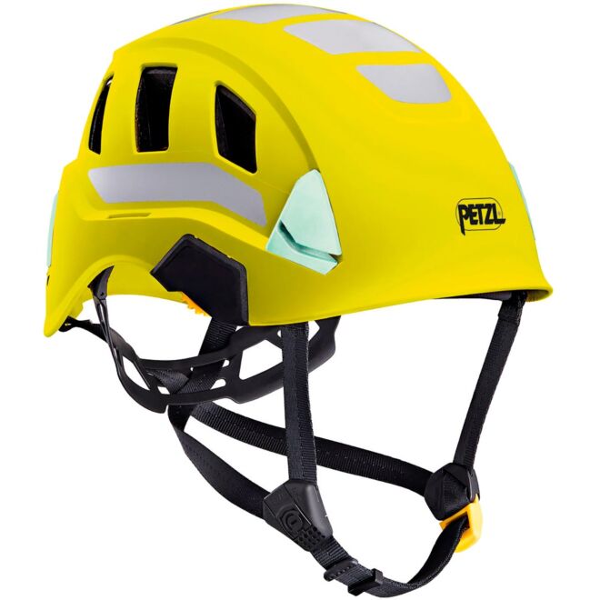 Petzl Strato Vent Hi-Viz Helm für Arbeiten in der Höhe und Rettung