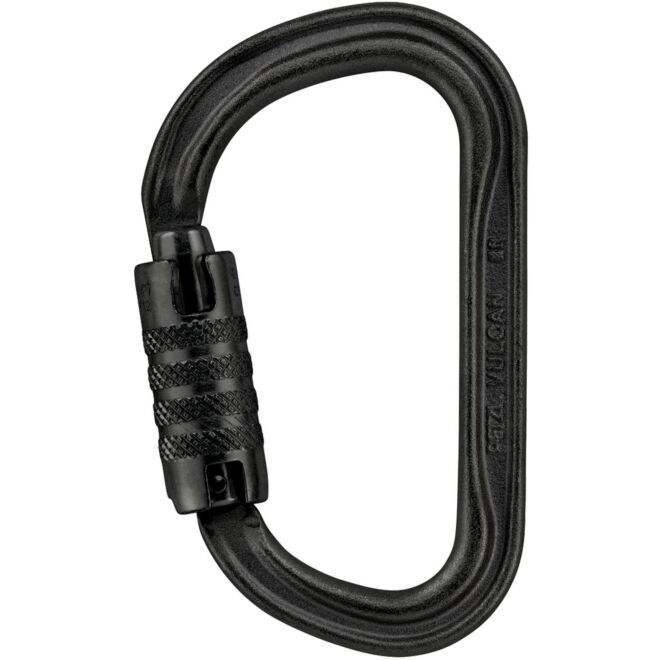 Petzl Vulcan karabiner dreifach bewegung arbeit internationale version