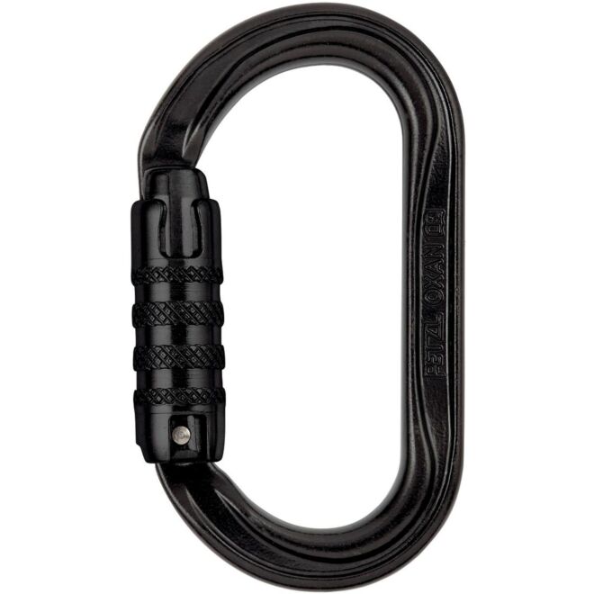 Petzl Oxan dreifach beweglicher Karabiner für Arbeiten in der Höhe internationale Version