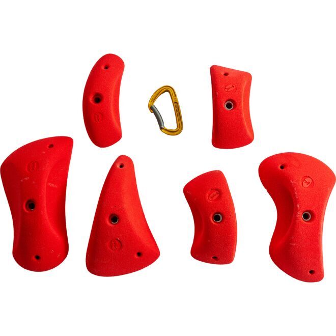 Smog pinches good 6 climbing holds