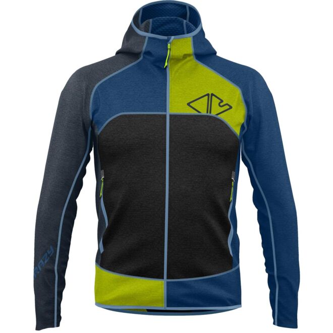 Crazy Pull Resolution Light technische Fleecejacke Herren
