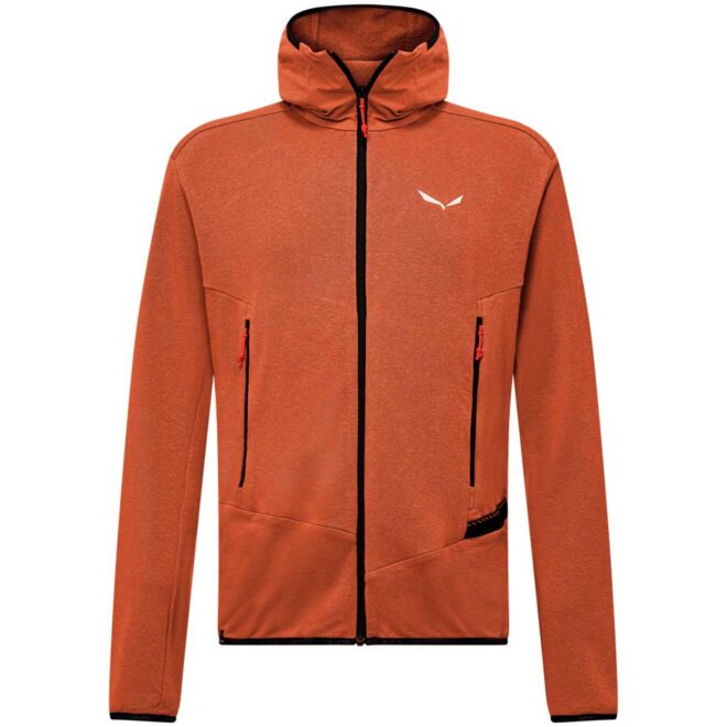 SALEWA Agner Hemp 2 Hooded Jkt M technische Fleecejacke Herren