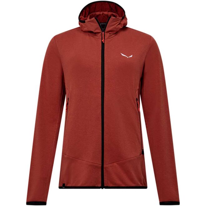 SALEWA Agner Hemp 2 Hooded Jkt W technische Fleecejacke Damen