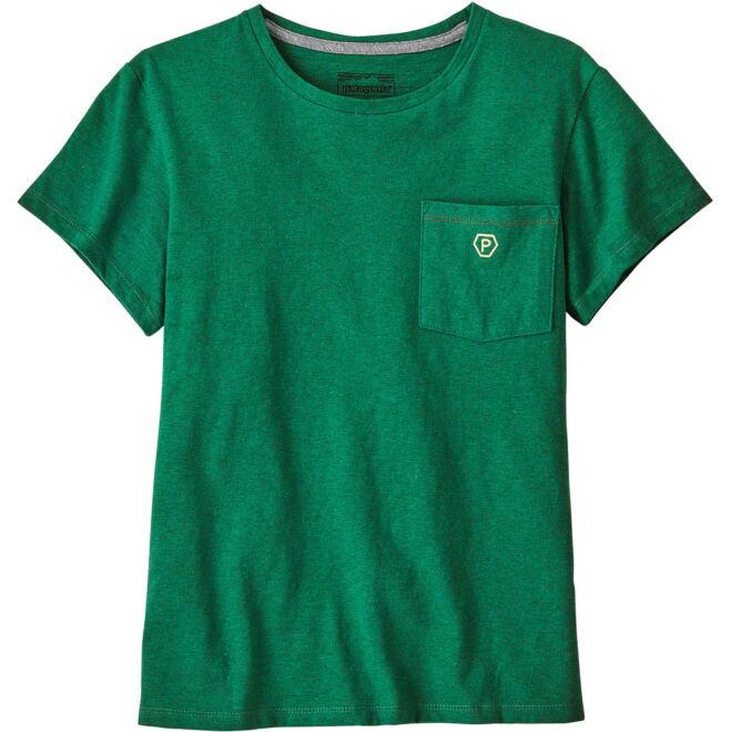 Patagonia W's Clean Climb Bloom Pocket Responsibili-Tee T-Shirt Damen
