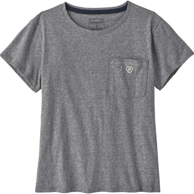 Patagonia W's Clean Climb Bloom Pocket Responsibili-Tee T-Shirt Damen