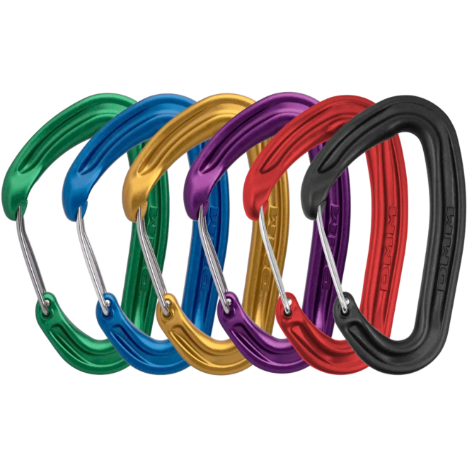 DMM Alpha Wire Colour 6 Pack Set Kletterkarabiner